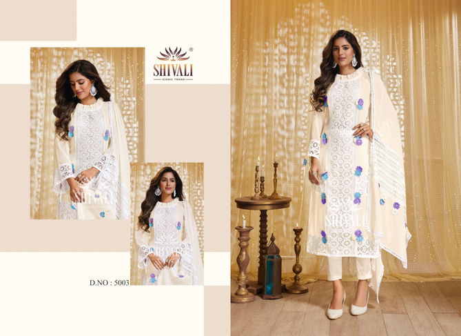 Shivali Zoya 5 Georgette Readymade Suits Catalog